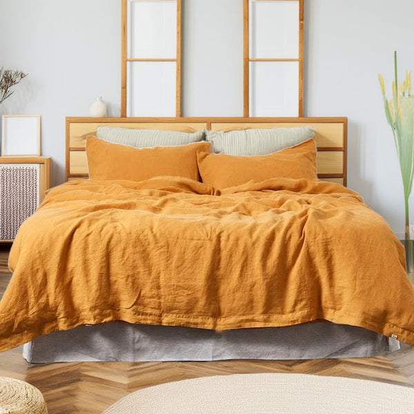 Linen Cotton Duvet Cover Sets