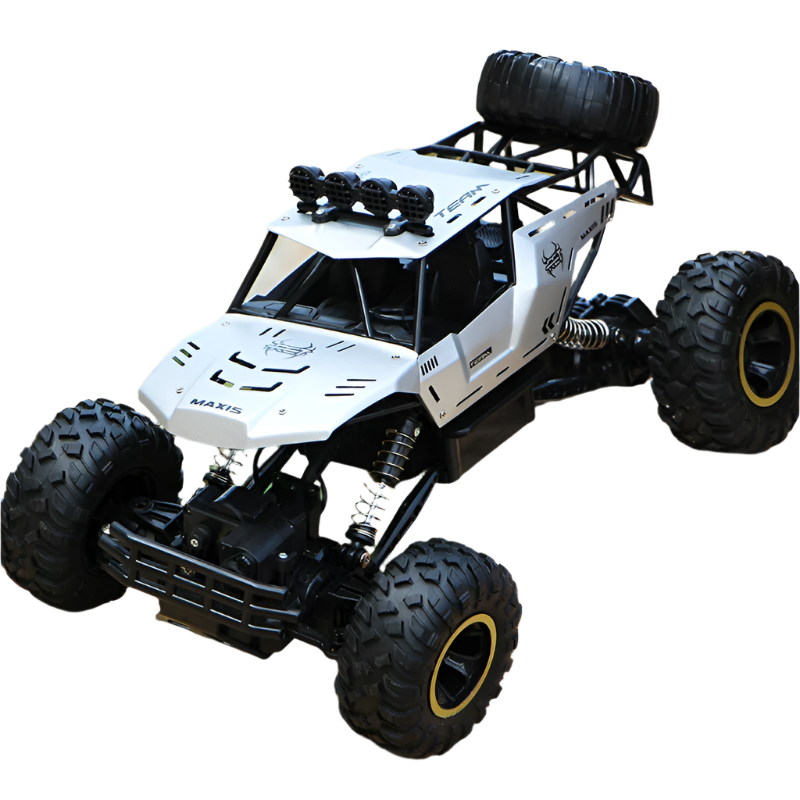 NNEOBA 4WD Off-Road RC Car with LED Lights – 2.4G Remote Control Buggy Truck