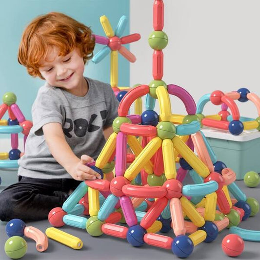 Educational Magnetic Building Blocks for Kids | 42+ pcs box set
