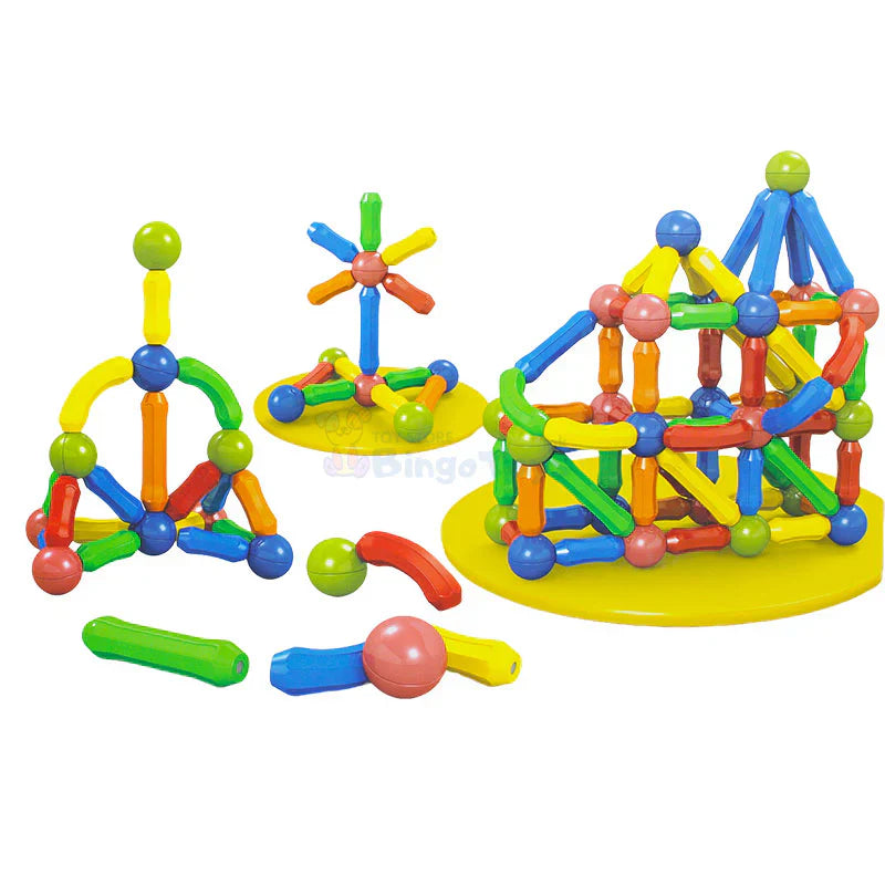 Educational Magnetic Building Blocks for Kids | 42+ pcs box set