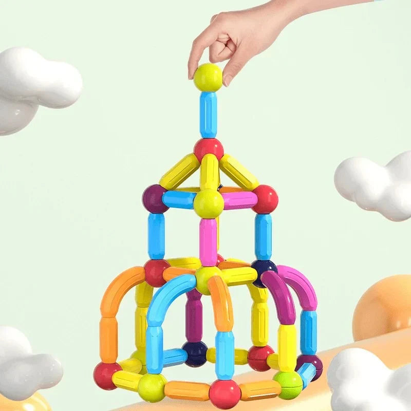 Educational Magnetic Building Blocks for Kids | 42+ pcs box set
