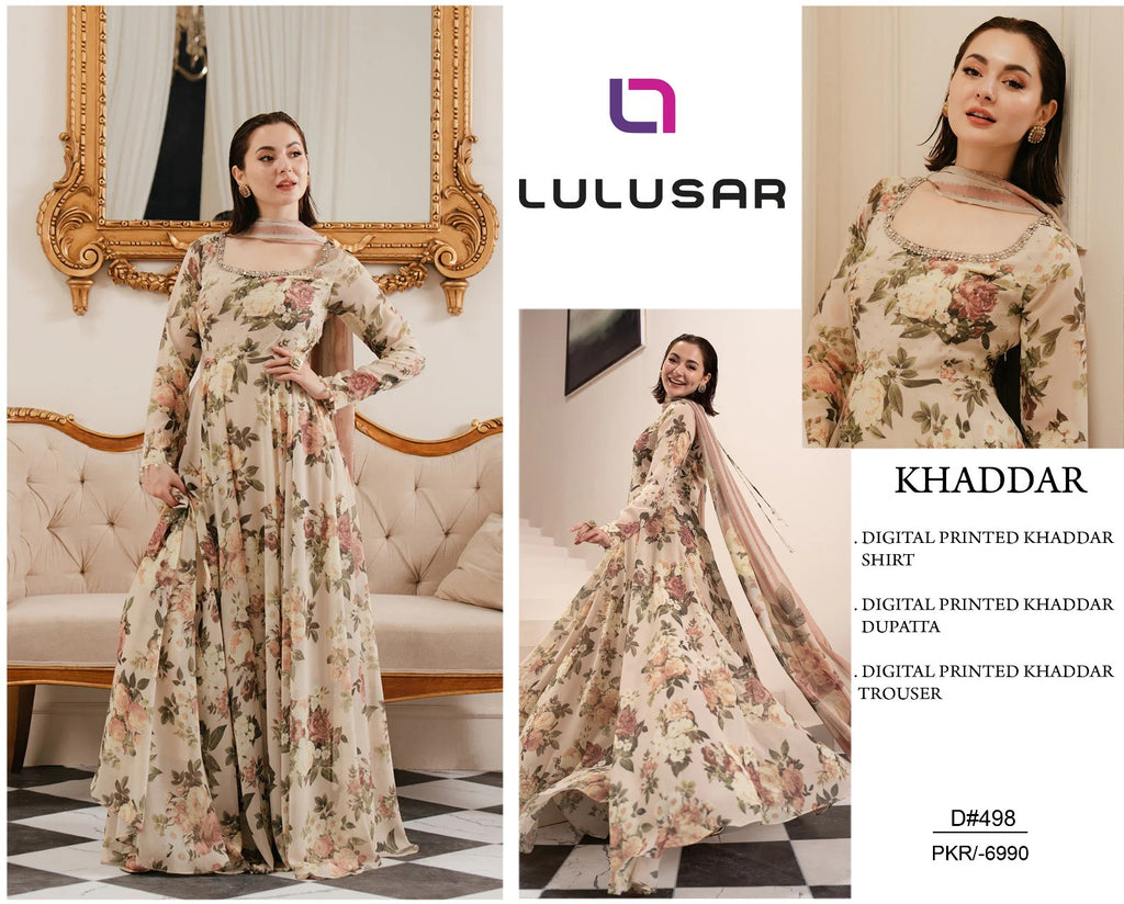 Lulusar Khaddar 3PC