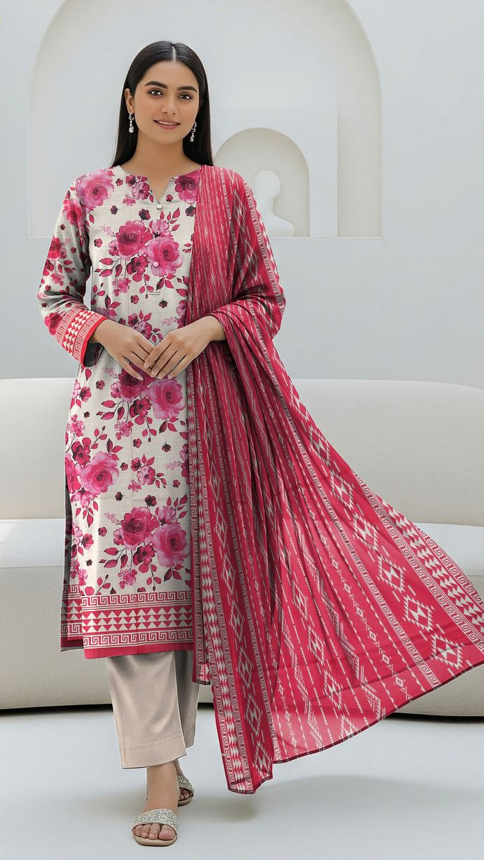 Parishay Khaddar 3PC