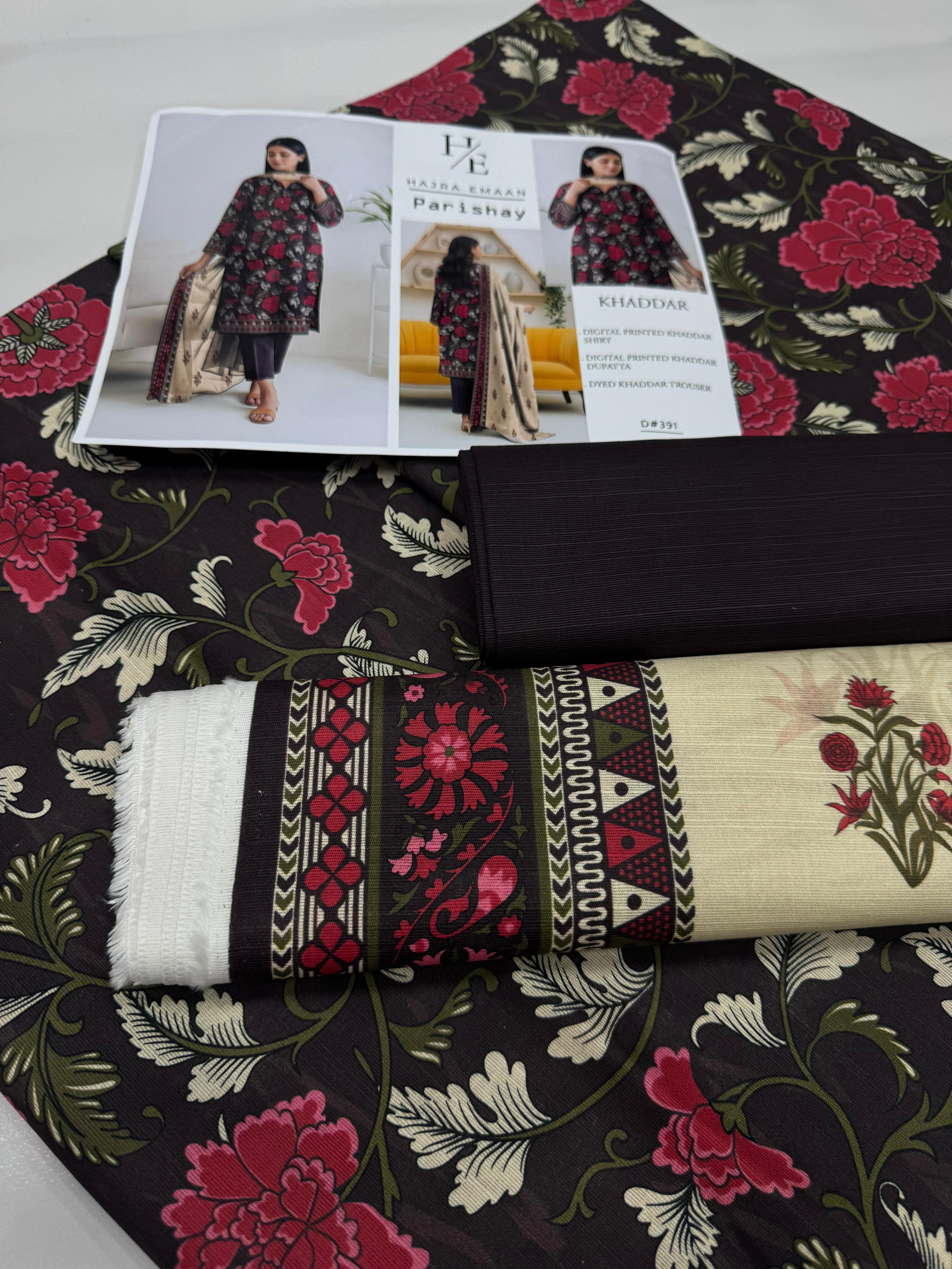 Parishay Khaddar 3PC