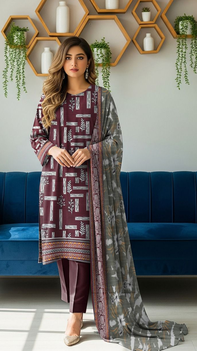 Parishay Khaddar 3PC