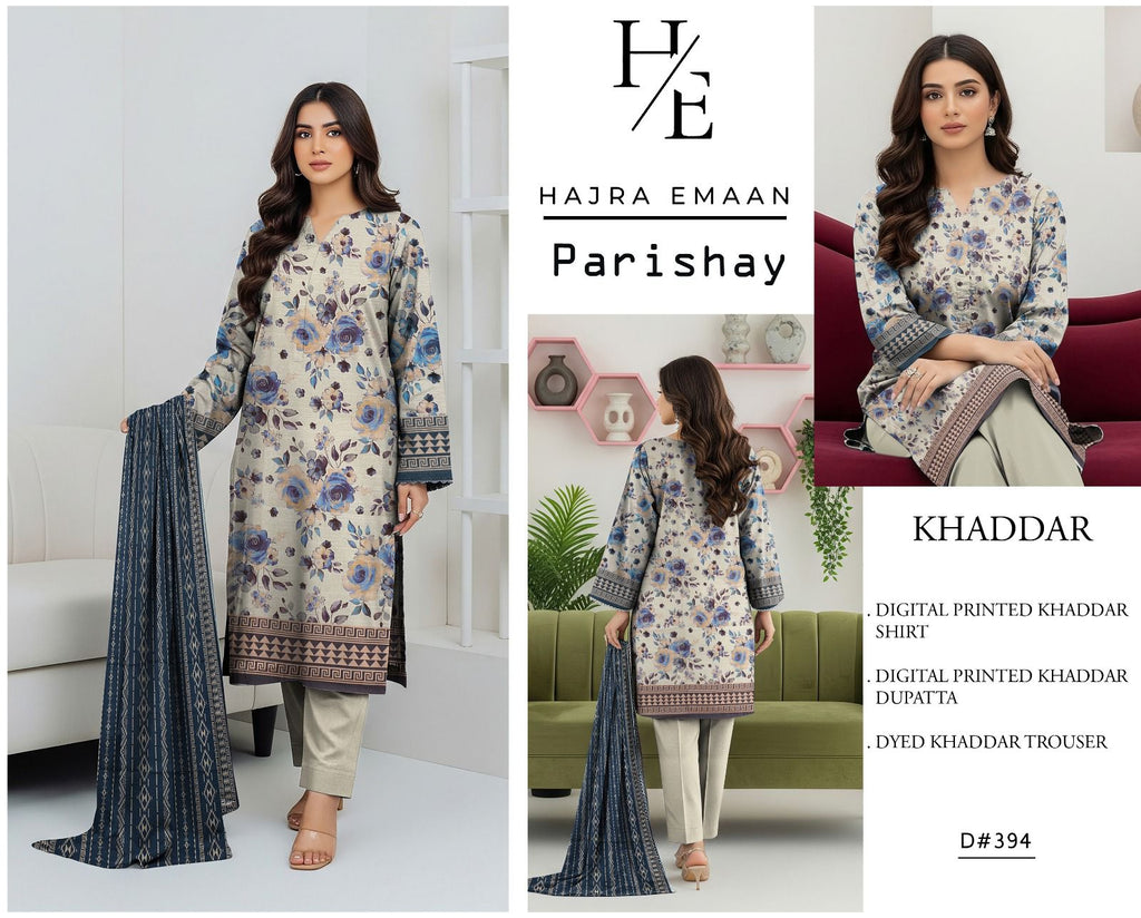 Parishay Khaddar 3PC