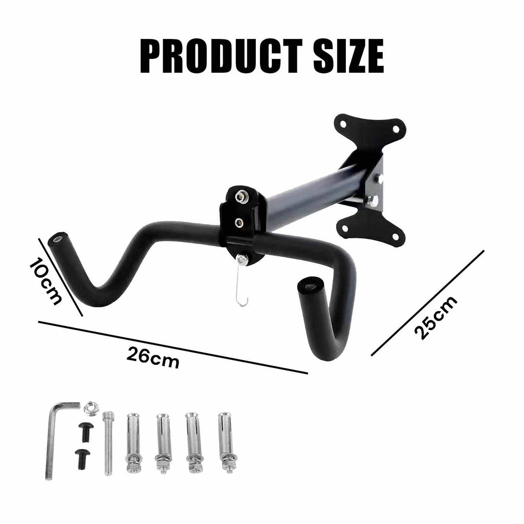 NNEDSZ Black Storage Bicycle Wall Mount Wall Hook Bike Wall Rack Space Saving Bike Storage Bracket