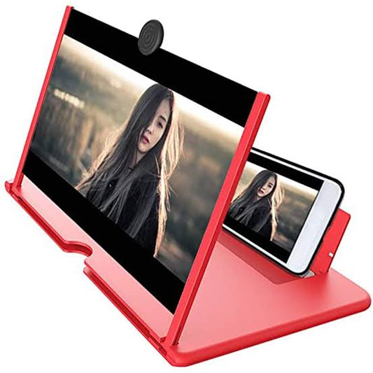 12 inches Magnifier Screen, 3D Foldable Stand