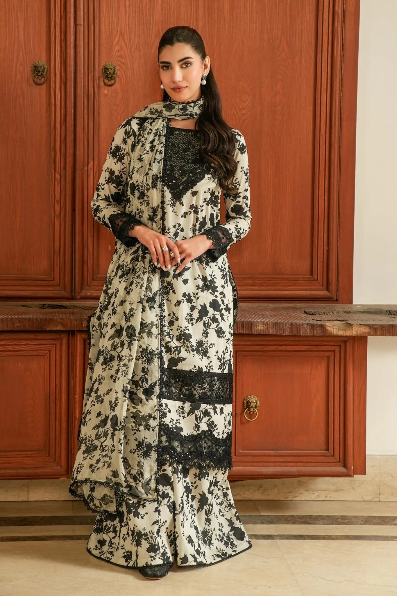 ANEELA'S Khaddar 3PC